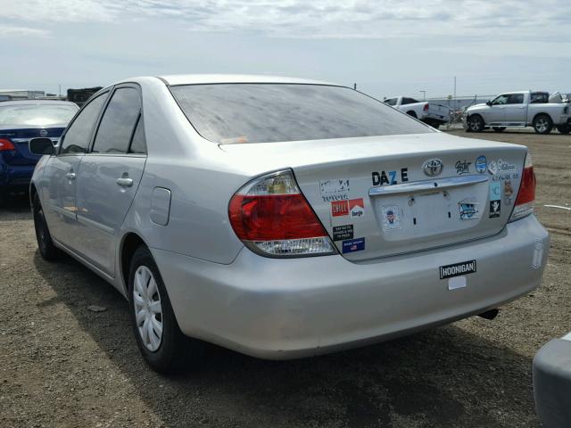 4T1BE32K56U109173 - 2006 TOYOTA CAMRY LE SILVER photo 3