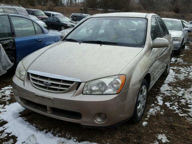 KNAFE121265358720 - 2006 KIA NEW SPECTR TAN photo 2