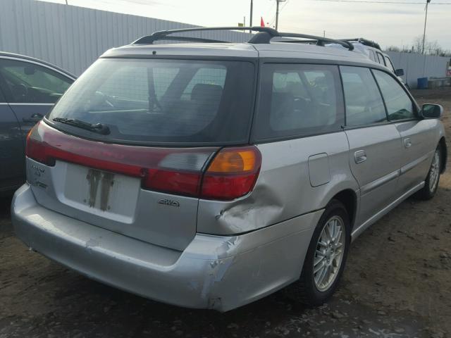 4S3BH635737309990 - 2003 SUBARU LEGACY L SILVER photo 4