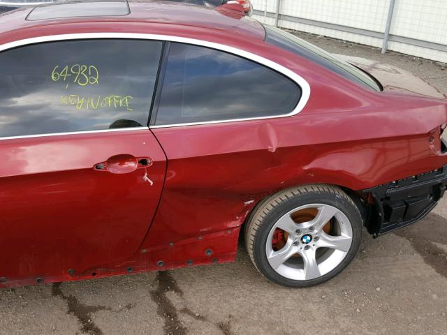 WBAKF9C5XBE619324 - 2011 BMW 335 XI Qırmızı foto 10