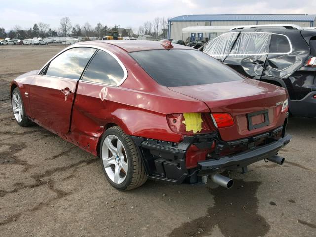 WBAKF9C5XBE619324 - 2011 BMW 335 XI Qırmızı foto 3
