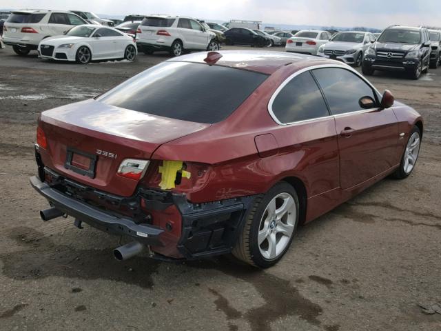 WBAKF9C5XBE619324 - 2011 BMW 335 XI Qırmızı foto 4