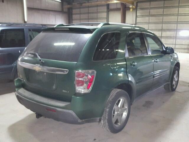 2CNDL73F656054527 - 2005 CHEVROLET EQUINOX LT GREEN photo 4