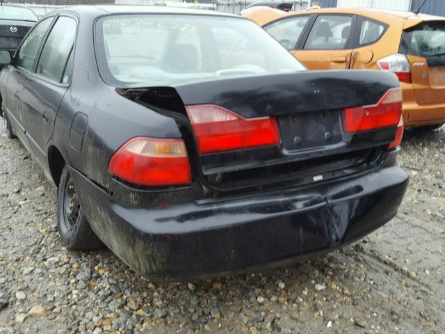 1HGCF8542XA070062 - 1999 HONDA ACCORD DX BLACK photo 9