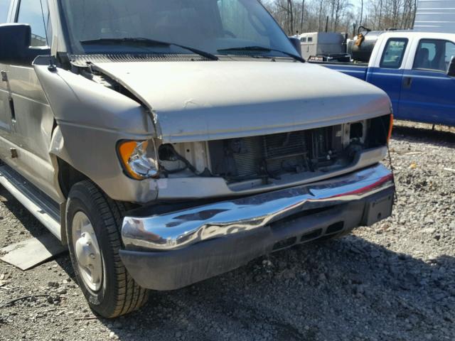 1FBSS31L97DA82766 - 2007 FORD ECONOLINE GOLD photo 9