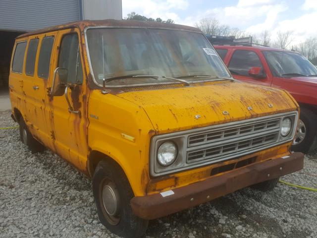 E15BHX42110 - 1975 FORD F350 YELLOW photo 1