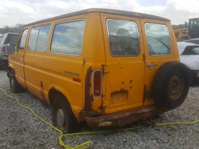 E15BHX42110 - 1975 FORD F350 YELLOW photo 3