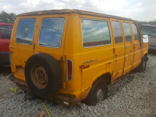 E15BHX42110 - 1975 FORD F350 YELLOW photo 4