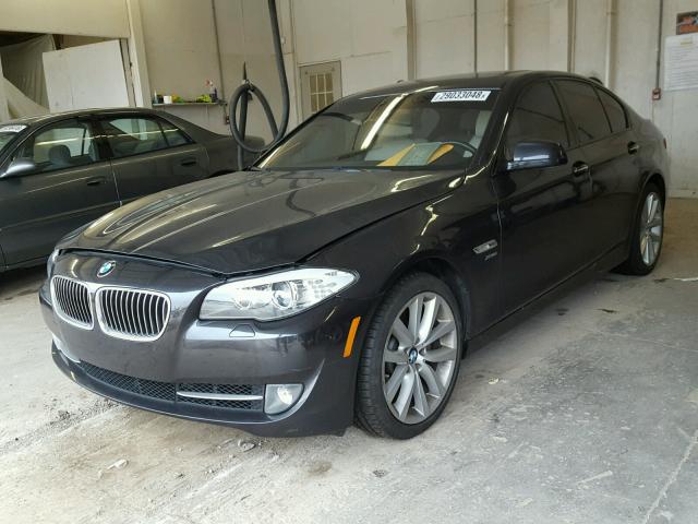 WBAFU7C56CDU57212 - 2012 BMW 535 XI BLACK photo 2