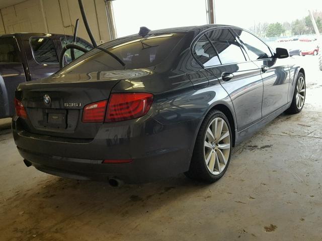 WBAFU7C56CDU57212 - 2012 BMW 535 XI Սև լուսանկար 4