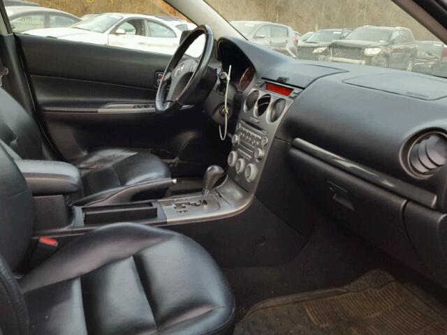 1YVFP84D445N94368 - 2004 MAZDA 6 S GRAY photo 5