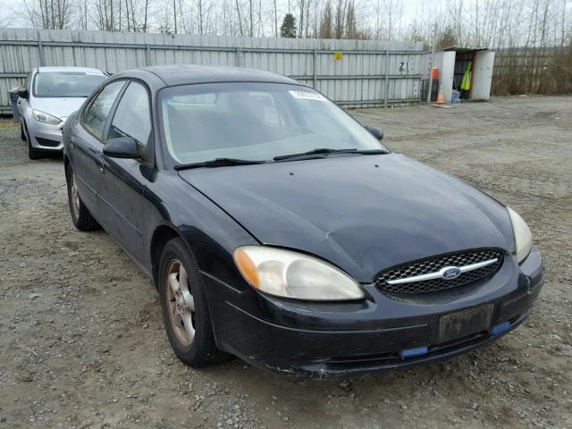 1FAFP55U9YG233561 - 2000 FORD TAURUS SES BLACK photo 1