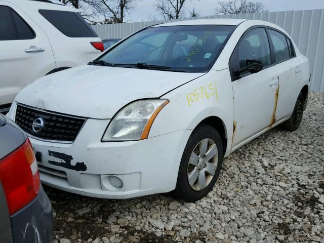 3N1AB61E79L640866 - 2009 NISSAN SENTRA 2.0 WHITE photo 2