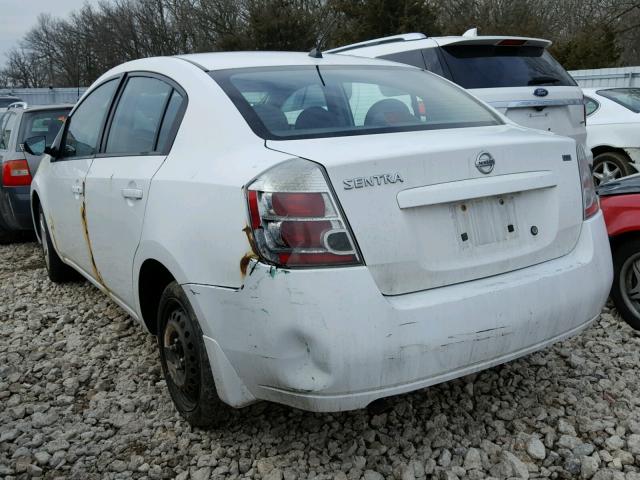 3N1AB61E79L640866 - 2009 NISSAN SENTRA 2.0 WHITE photo 3