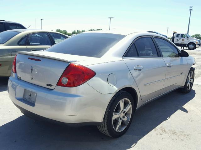 1G2ZH528054161470 - 2005 PONTIAC G6 GT SILVER photo 4