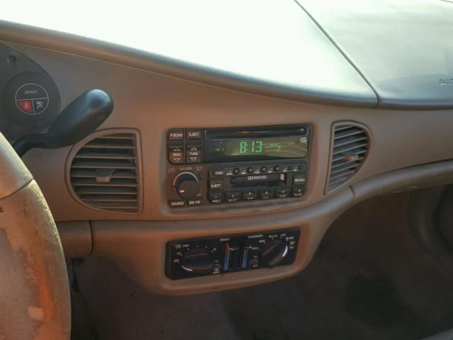 2G4WY55J121162448 - 2002 BUICK CENTURY LI BEIGE photo 9