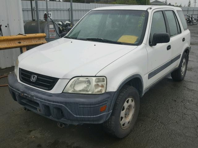 JHLRD1849XC035477 - 1999 HONDA CR-V LX WHITE photo 2