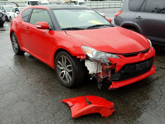 JTKJF5C73E3076447 - 2014 TOYOTA SCION TC 红色 照片 1