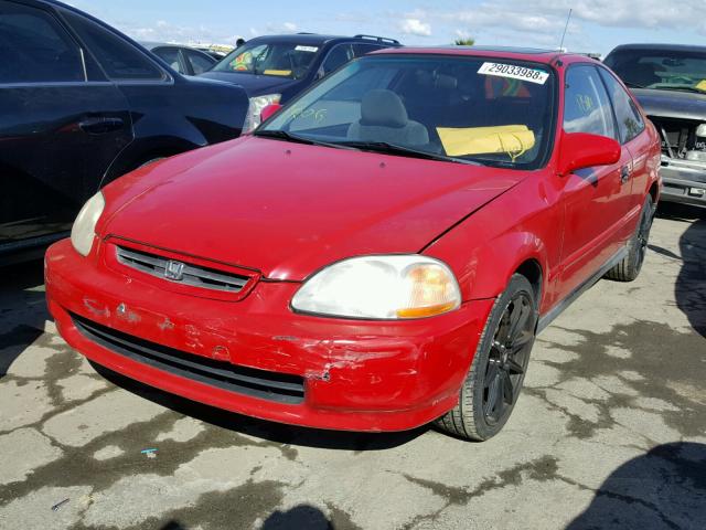 1HGEJ8248WL042846 - 1998 HONDA CIVIC EX წითელი ფოტო 2