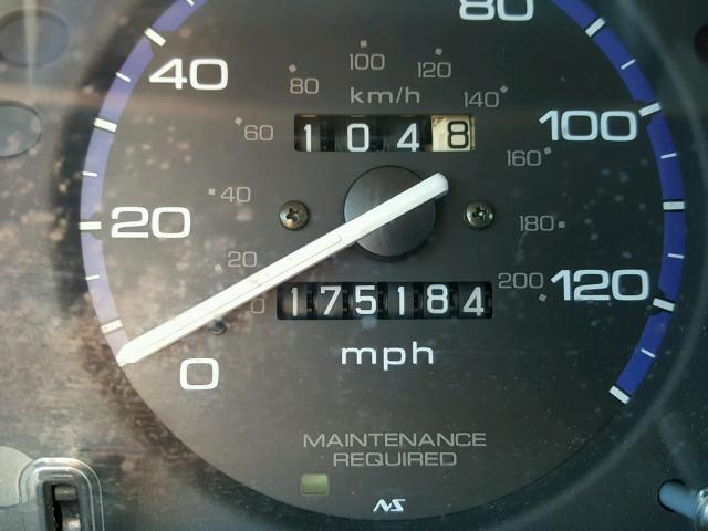 1HGEJ8248WL042846 - 1998 HONDA CIVIC EX წითელი ფოტო 8