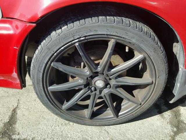 1HGEJ8248WL042846 - 1998 HONDA CIVIC EX წითელი ფოტო 9