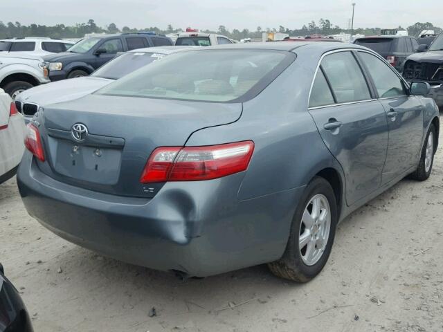 4T1BE46K58U749743 - 2008 TOYOTA CAMRY CE GREEN photo 4