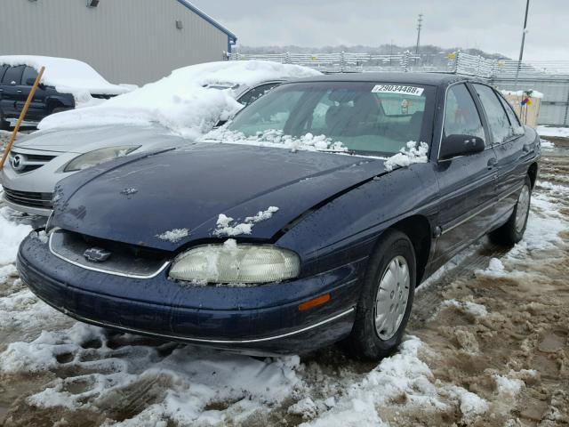 2G1WL52MXX9205624 - 1999 CHEVROLET LUMINA BAS BLUE photo 2