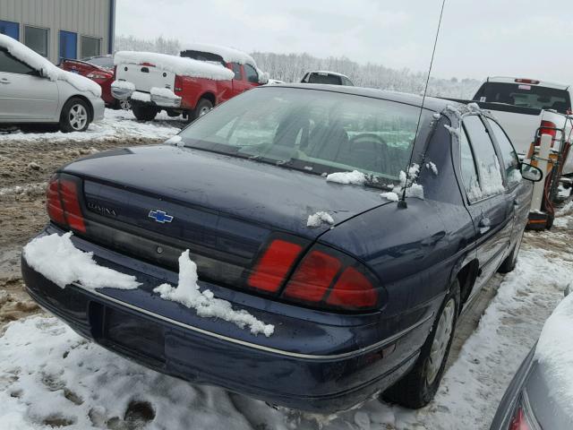 2G1WL52MXX9205624 - 1999 CHEVROLET LUMINA BAS BLUE photo 4