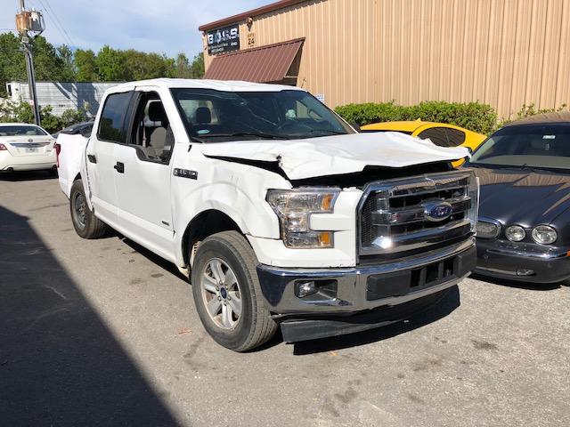 1FTEW1C8XGKD58300 - 2016 FORD F150 SUPER WHITE photo 2