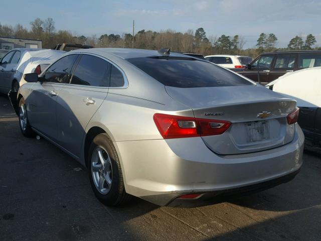 1G1ZB5ST1HF218388 - 2017 CHEVROLET MALIBU LS 银色 照片 3
