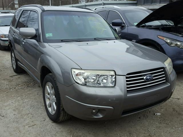 JF1SG65666H745081 - 2006 SUBARU FORESTER 2 GRAY photo 1