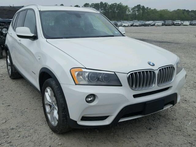 5UXWX7C54E0E78856 - 2014 BMW X3 XDRIVE3 WHITE photo 1