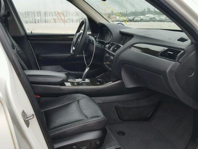 5UXWX7C54E0E78856 - 2014 BMW X3 XDRIVE3 WHITE photo 5