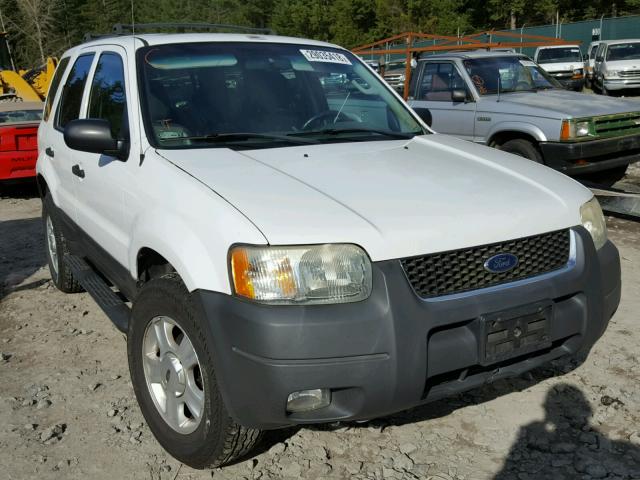 1FMYU93193KA02446 - 2003 FORD ESCAPE XLT WHITE photo 1