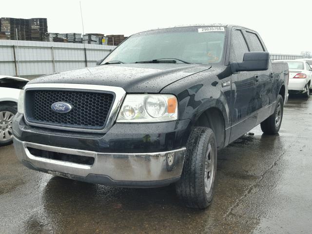 1FTPW12578KC20425 - 2008 FORD F150 SUPER BLACK photo 2