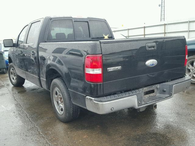 1FTPW12578KC20425 - 2008 FORD F150 SUPER BLACK photo 3