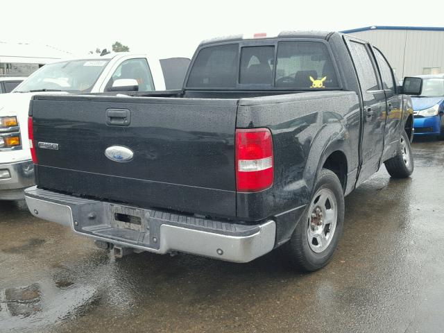 1FTPW12578KC20425 - 2008 FORD F150 SUPER BLACK photo 4