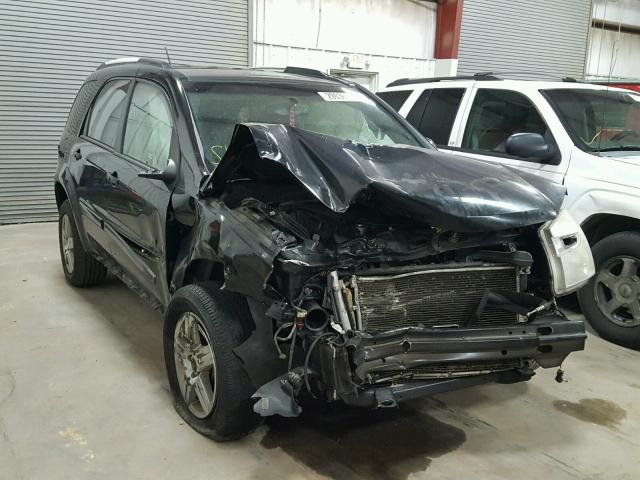 2CNDL53F686344937 - 2008 CHEVROLET EQUINOX LT BLACK photo 1