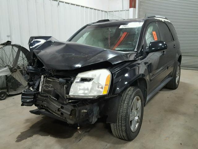 2CNDL53F686344937 - 2008 CHEVROLET EQUINOX LT BLACK photo 2