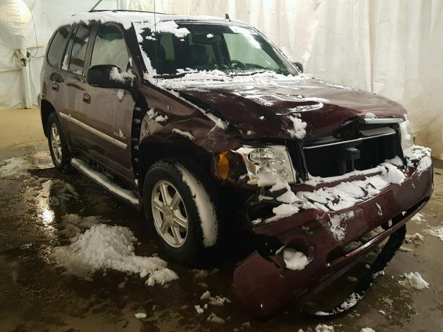 1GKDT13S562283198 - 2006 GMC ENVOY MAROON photo 1