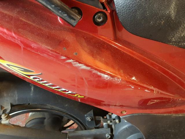 LC2U6A033DC002391 - 2013 KYMCO USA INC AGILITY 50 RED photo 10