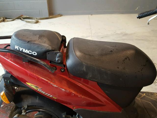 LC2U6A033DC002391 - 2013 KYMCO USA INC AGILITY 50 RED photo 6