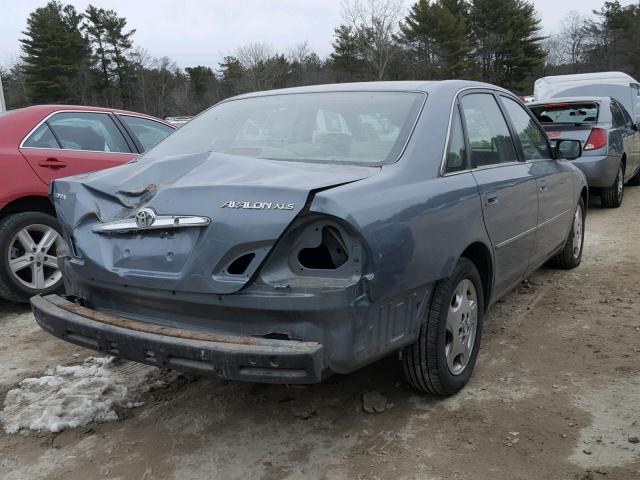 4T1BF28BX4U341036 - 2004 TOYOTA AVALON XL GRAY photo 4