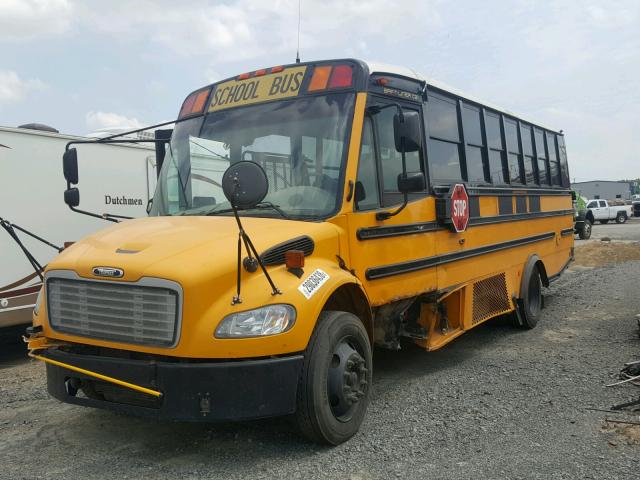 4UZABRDT5CC883558 - 2012 FREIGHTLINER CHASSIS B2 黄色 照片 2