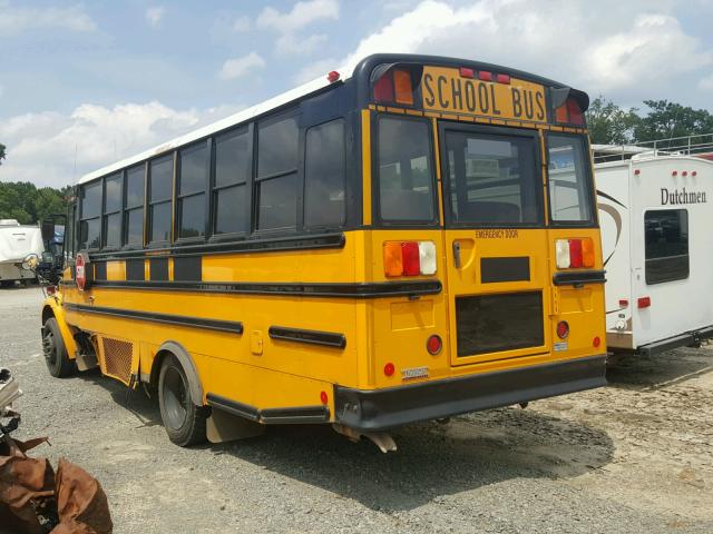 4UZABRDT5CC883558 - 2012 FREIGHTLINER CHASSIS B2 YELLOW photo 3