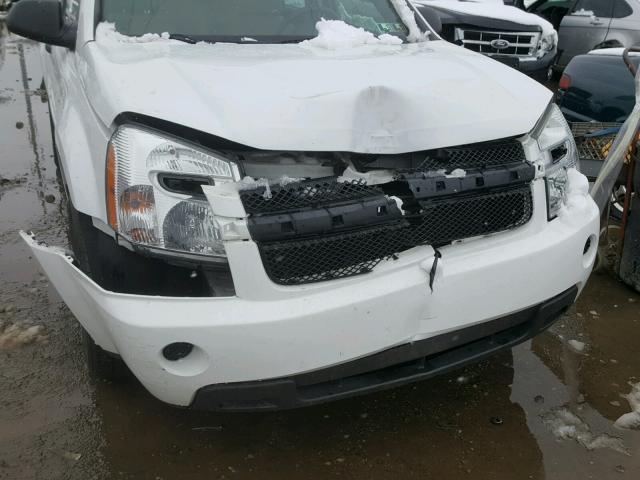 2CNDL13F396254154 - 2009 CHEVROLET EQUINOX LS WHITE photo 9