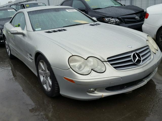 WDBSK75F53F014078 - 2003 MERCEDES-BENZ SL 500R SILVER photo 1