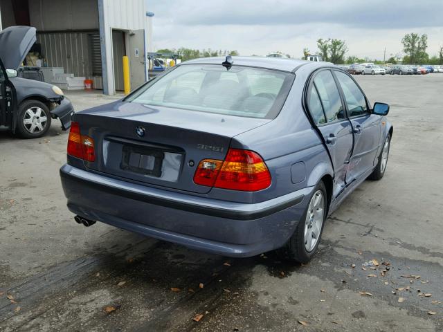 WBAAZ33434KP89567 - 2004 BMW 325 IS SUL BLUE photo 4