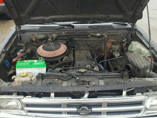 1N6SD16S7LC420026 - 1990 NISSAN D21 KING C GRAY photo 7