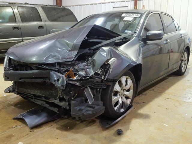 JHMCP26838C044665 - 2008 HONDA ACCORD EXL GRAY photo 2